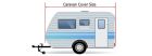 Caravan Cover Max (Small) 360cm x 420cm (11.9ft to 13.9ft) Green