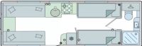 2025 Bailey Unicorn Deluxe Cadiz (D) Layout