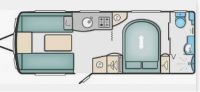 2022 Swift Challenger Hi Style 880 Layout