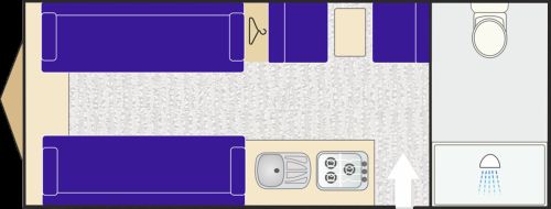 2016 Swift Corniche 17/4 Layout