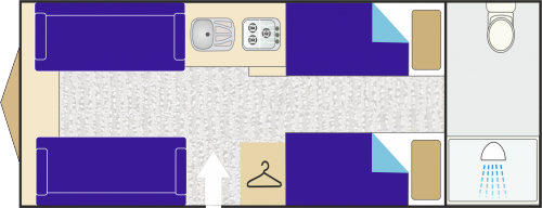 2020 Swift Hi-Style 865 Layout