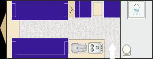 2015 Coachman VIP 520/4 Layout