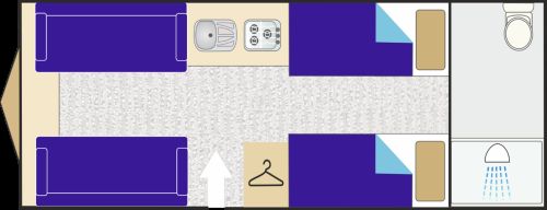 2018 Swift Challenger 565 Layout