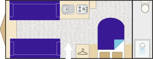 2019 Swift Challenger Hi-Style 580 Layout