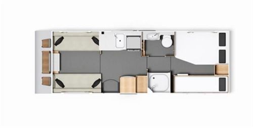 2024 Elddis Crusader Tempest (D) Layout